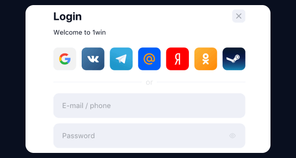 Log into the Account Log into the Account